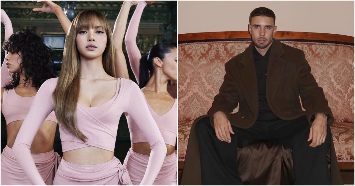 Lisa (BLACKPINK) em campanha da Nike e Sergio Reis, diretor e coreógrafo