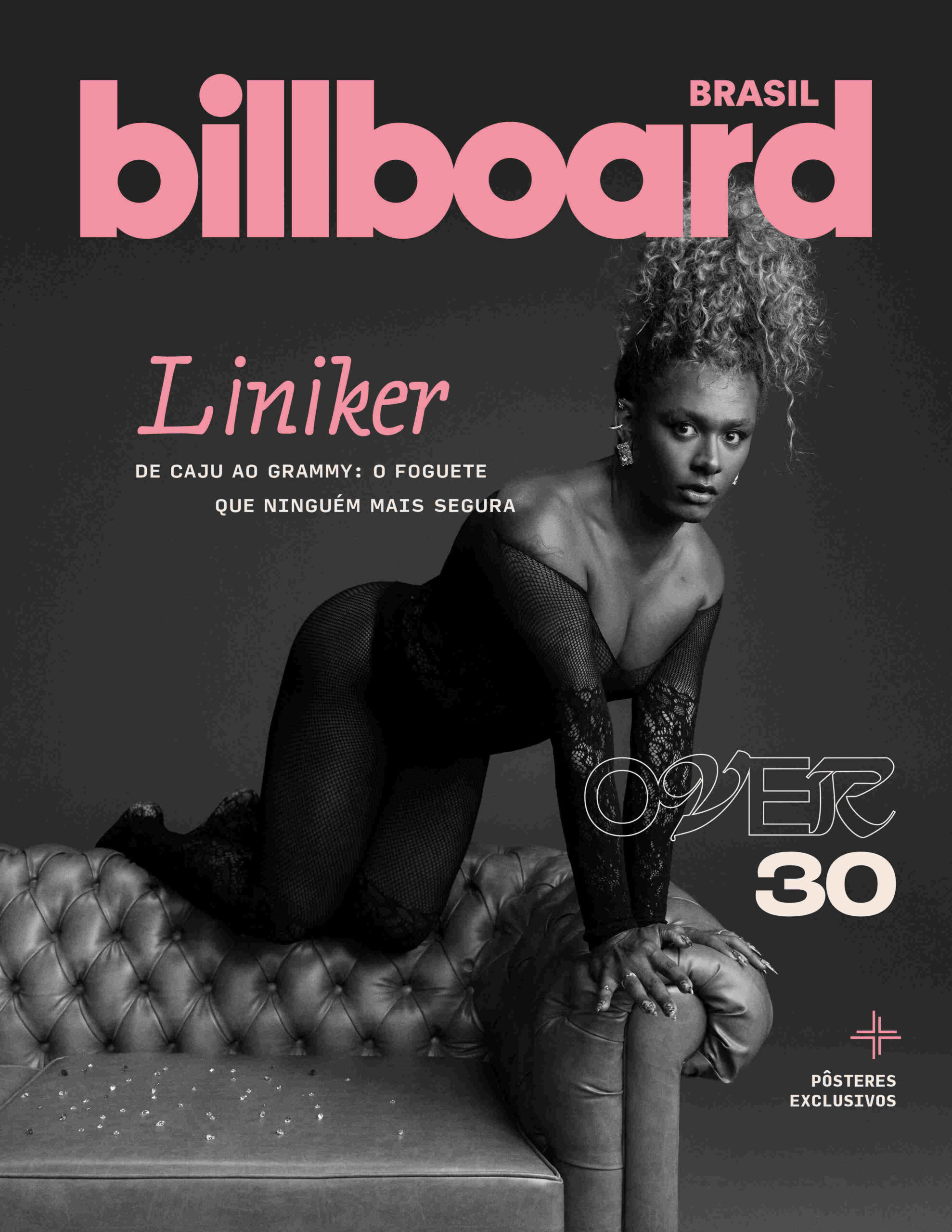 Liniker inspira o sonho de um mundo melhor na capa da Billboard Over 30 2 Capa Liniker Over 30