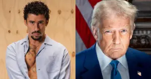 Bad Bunny e Donald Trump (Divulgação)