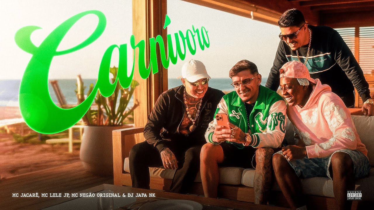 CARNIVORO MC JACARE MC LELE JP MC NEGAO ORIGINAL JAPA NK