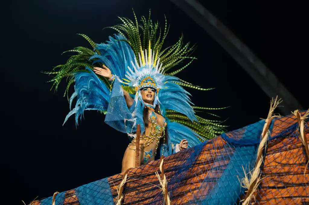 Destaque da Acadêmicos do Tucuruvi no Carnaval de São Paulo, em 2025 (Grosby)