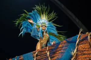 Destaque da Acadêmicos do Tucuruvi no Carnaval de São Paulo, em 2025 (Grosby)