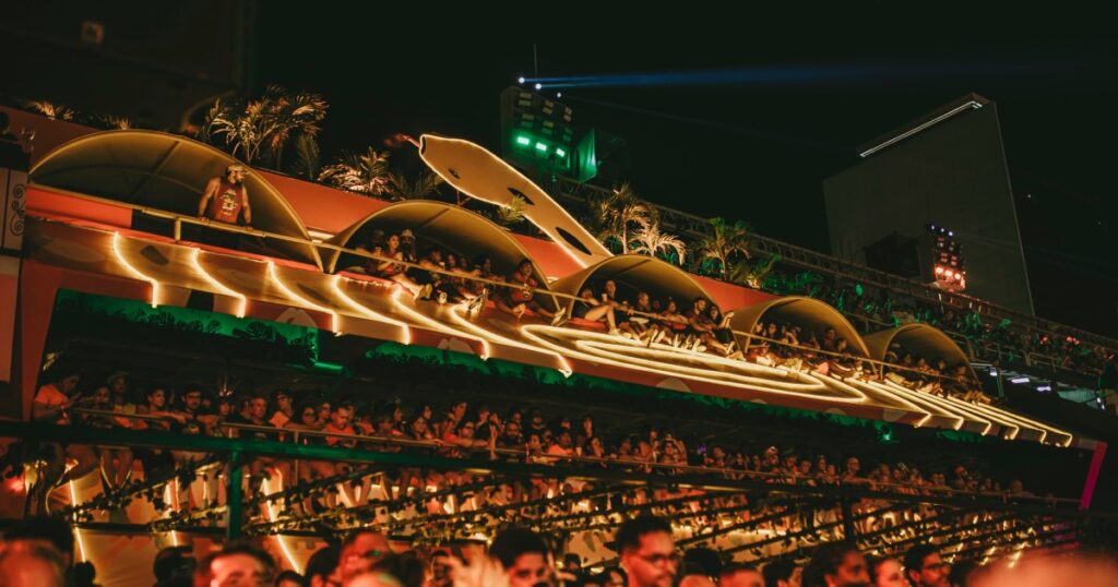 Carnaval 2026: veja as medidas de acessibilidade do camarote Folia Tropical 1 Camarote Folia Tropical na Sapucaí