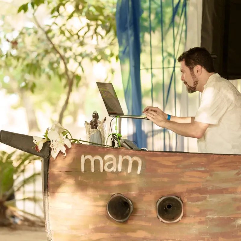 DJ MAM no Festival Iemanjá (Divulgação)