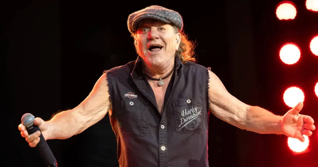 Brian Johnson, vocalista do AC/DC (Grosby)