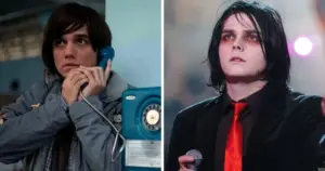 Wagner Moura e Gerard Way (reprodução X e Facebook)