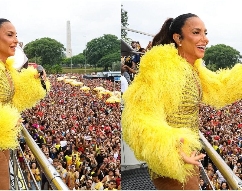 Fotos: Ivete Sangalo estreia no Carnaval de São Paulo