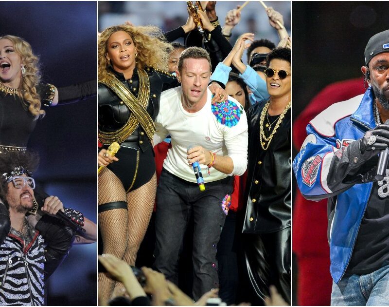 Os 10 shows do intervalo do Super Bowl mais assistidos da história