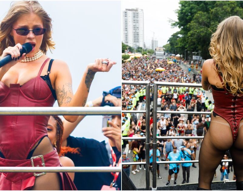 Luísa Sonza arrasta multidão em SP e planeja bloco pelo Brasil
