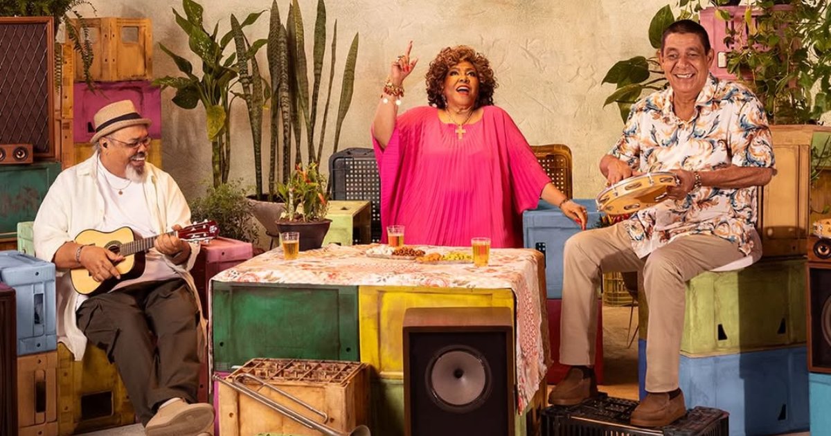 Alcione, Zeca Pagodinho e Jorge Aragão