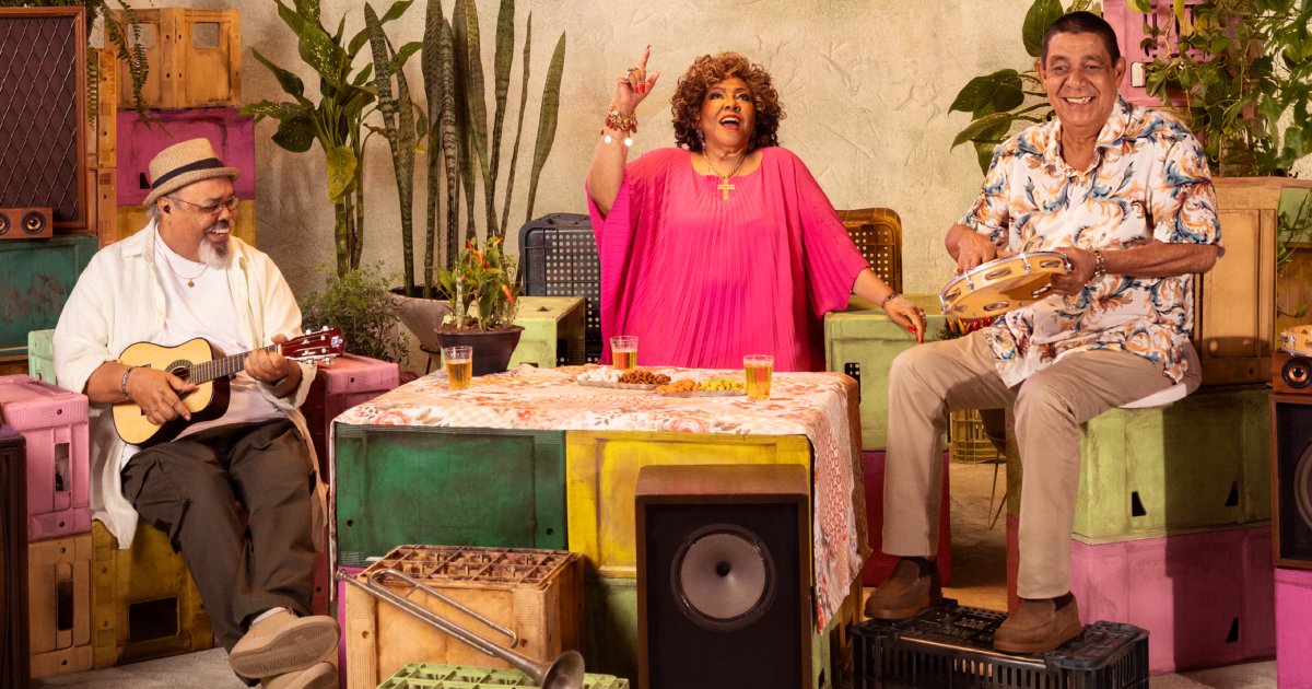 Alcione, Zeca Pagodinho e Jorge Aragão