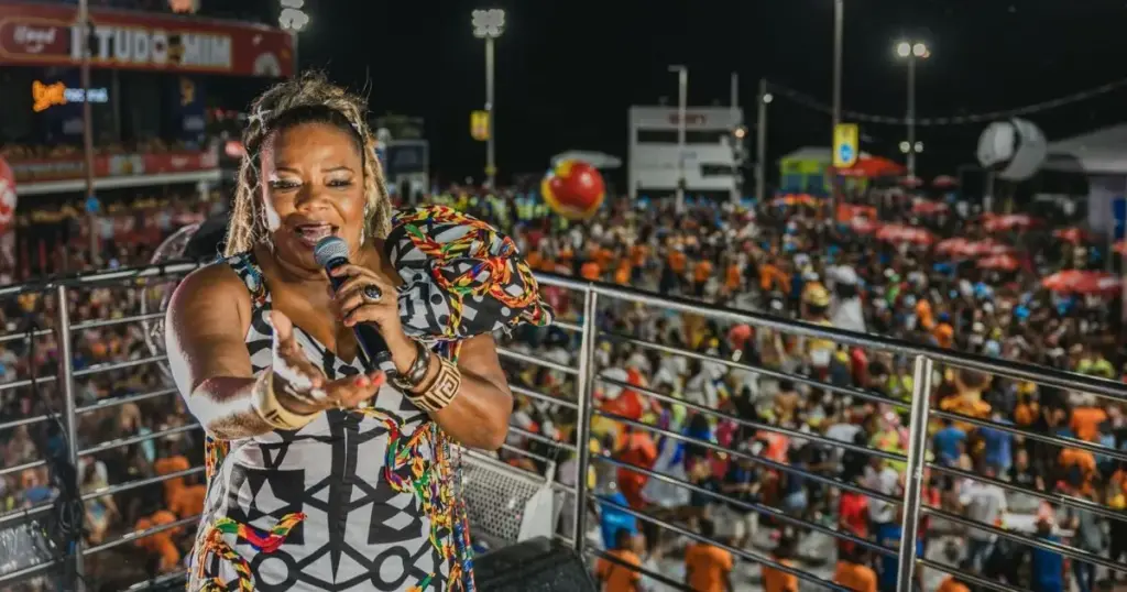 Margareth Menezes no Trio da Cultura (divulgação)