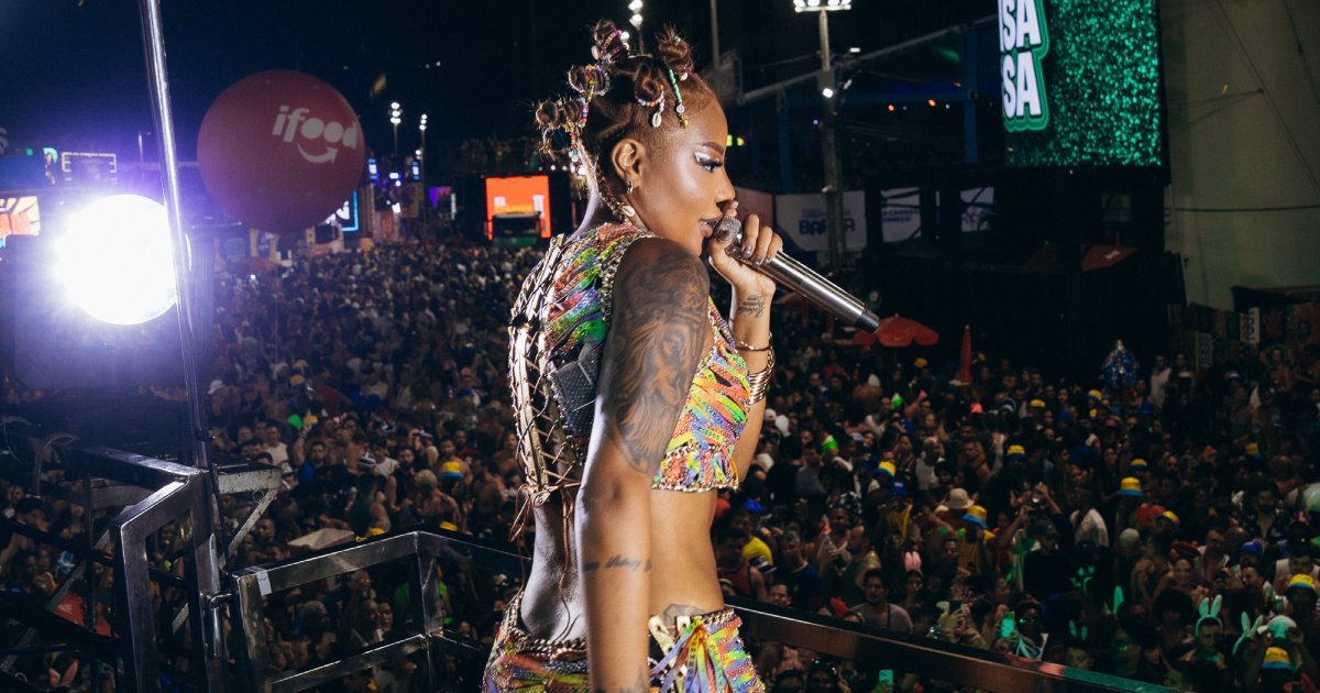 Fotos: Ludmilla abre Carnaval de Salvador com o Fervo 4 Ludmilla