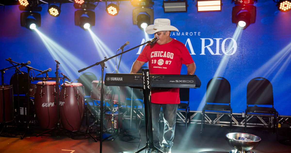 Camarote Alma Rio: veja as fotos da folia na Sapucaí desta sexta (13) 5 Edimilson do Teclados