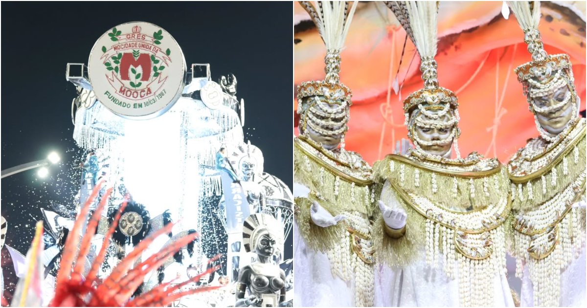Carnaval 2026: veja as fotos do primeiro dia de desfiles em São Paulo 6 Mocidade Unida da Mooca no Carnaval 2026