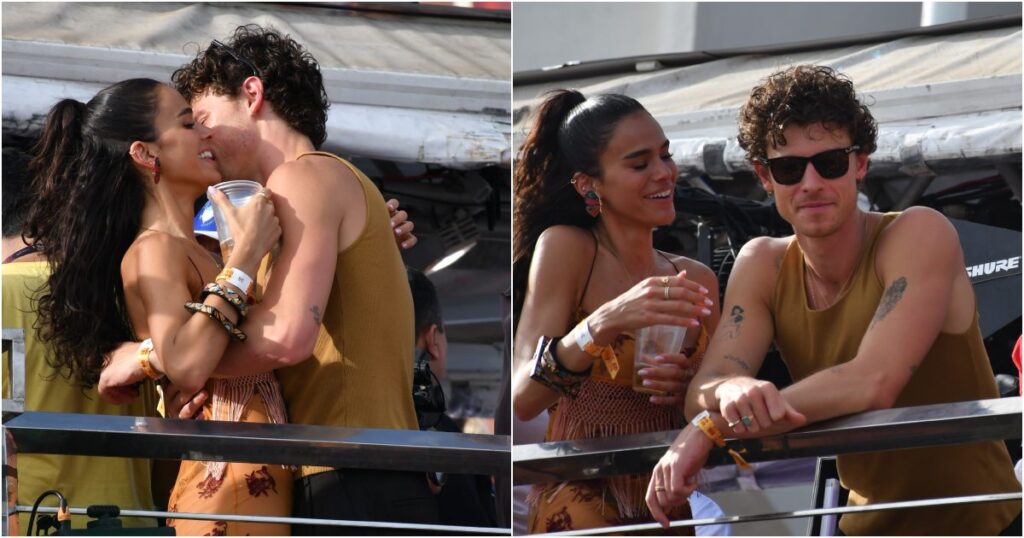 Bruna Marquezine e Shawn Mendes no trio de Ivete Sangalo em Salvador