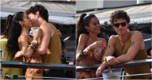 Bruna Marquezine e Shawn Mendes no trio de Ivete Sangalo em Salvador