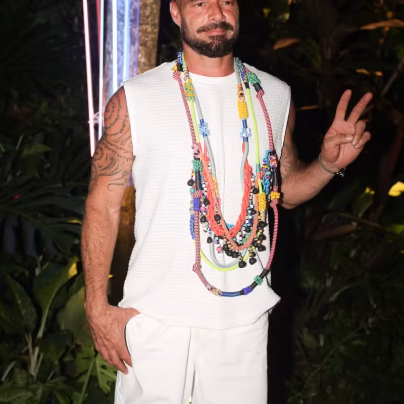 Ricky Martin, Gaby Amarantos e Marina Sena brilham em baile no Rio