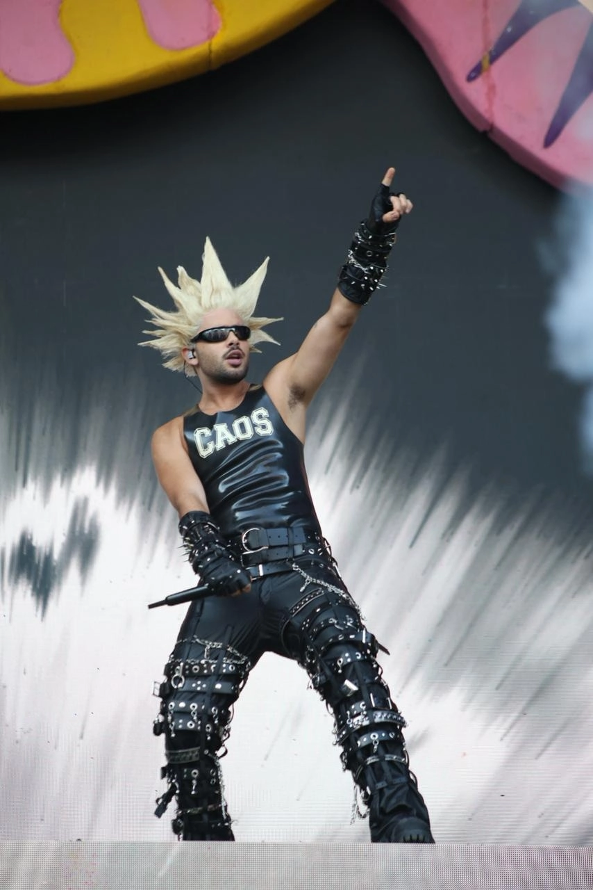 Veja fotos do Carnaval em São Paulo neste sábado (14) 3 Pedro Sampaio no Carnaval na Cidade (Lê Taccilo - Brazil News)