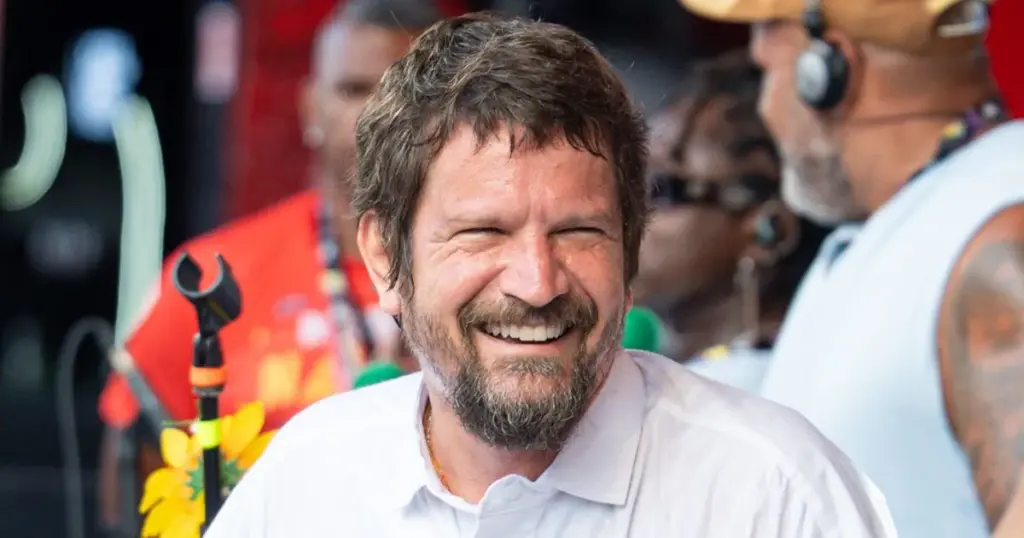 Saulo se emociona durante pipoca em Salvador 1 Saulo Fernandes (Caio Duran e Thiago Duran - BrazilNews)