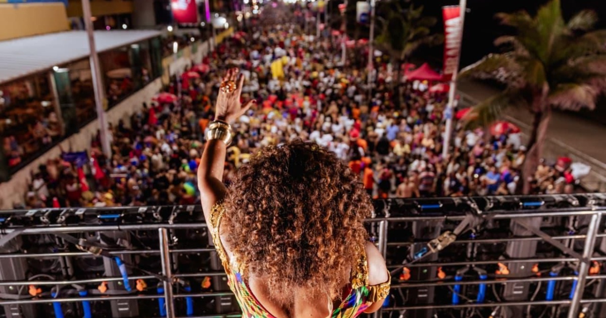 Margareth Menezes comanda noite histórica com Trio da Cultura em Salvador 2 Margareth Menezes (Diogo Andrade/Divulgação)