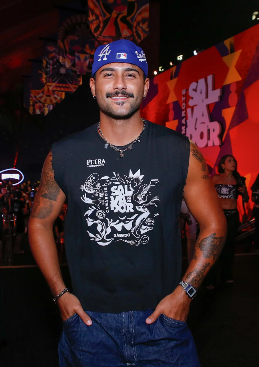 Veja fotos do terceiro dia do Camarote Salvador 2026 6 Lucas Pizane no Camarote Salvador 2026 (Caio e Thiago Duran - Brazil News)
