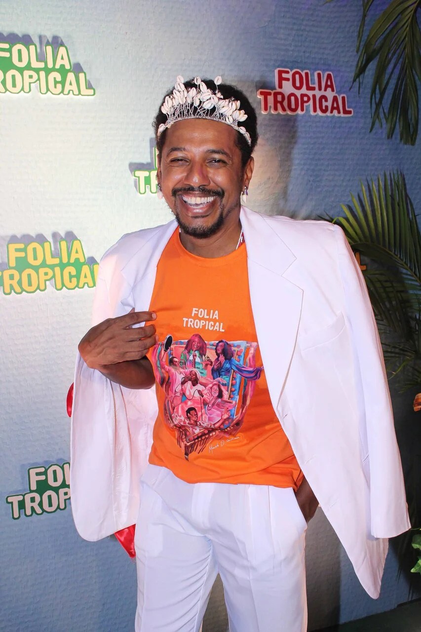 Veja fotos do primeiro dia do Folia Tropical 2026 5 Milton Filho no Folia Tropical 2026 (Marcos Ferreira - Brazil News)