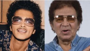 Bruno Mars e Reginaldo Rossi (Reprodução)