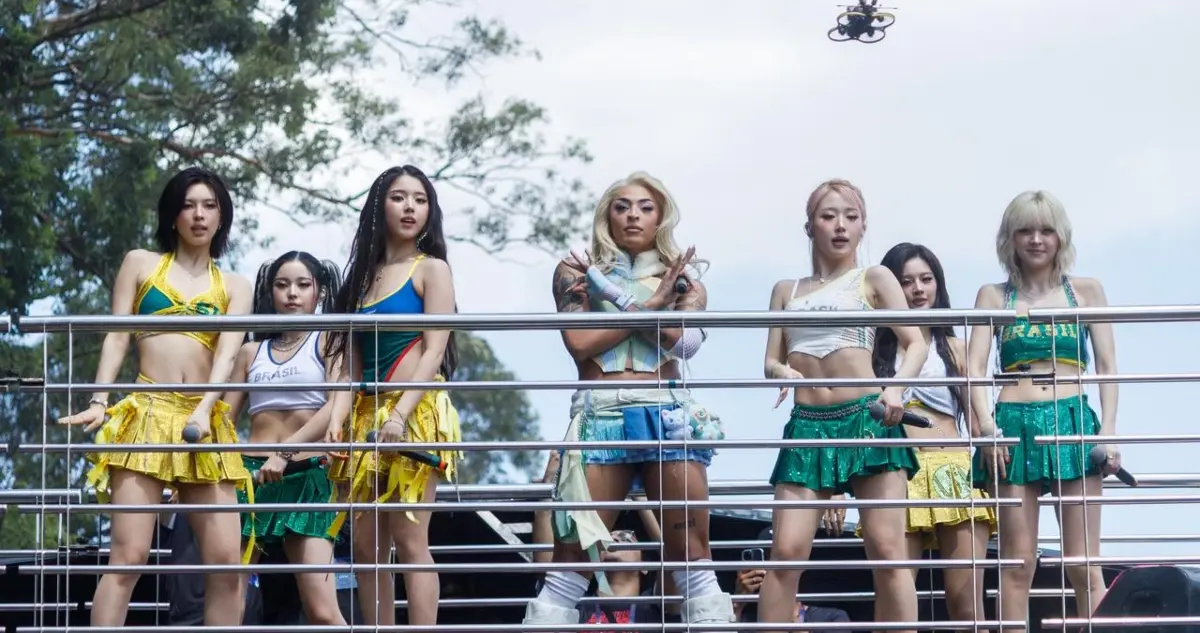 Pabllo Vittar e o NMIXX