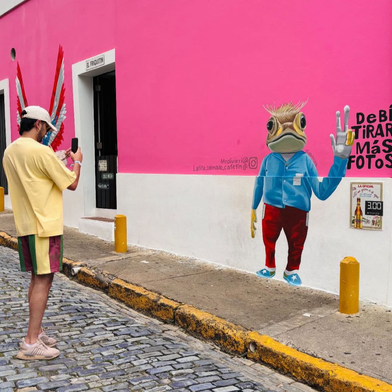 Warley em Porto Rico (Arquivo pessoal)