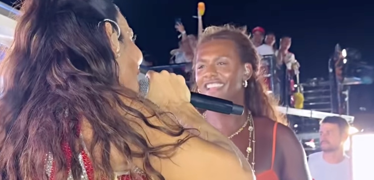 Ivete e Liniker no Bloco Coruja (Reprodução/Instagram)