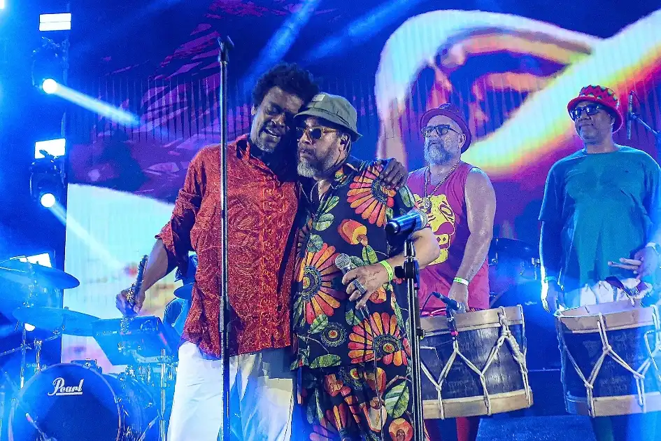 Popsambalanço, telecotecno e outras levadas: Carnaval no Recife é assim 4 Seu Jorge e Jorge du Peixe Wesley DAlmeida Divulgacao