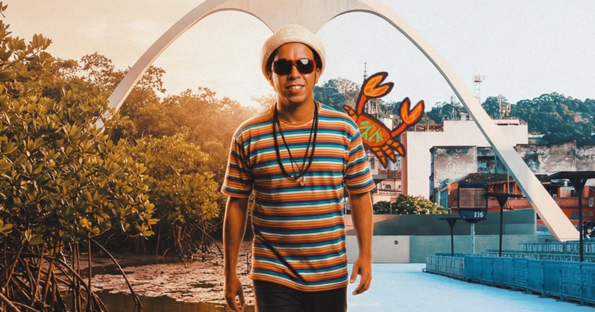 Grande Rio homenageia Chico Science e o manguebeat no Carnaval 2026 (Instagram Grande Rio)