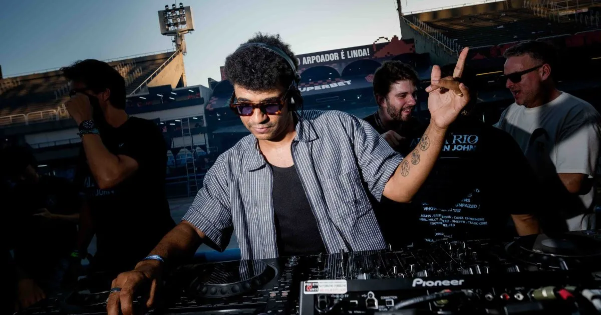 Alma Rio 2026: confira fotos e atrações musicais desta terça (17) 3 Jamie Jones no Alma Rio 2026 (Tulio Thomé)