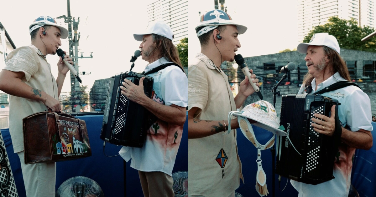 Derradeiro de Maio confirma João Gomes como 1º convidado de Dorgival Dantas 2 João Gomes e Dorgival Dantas Dantas (Divulgação)