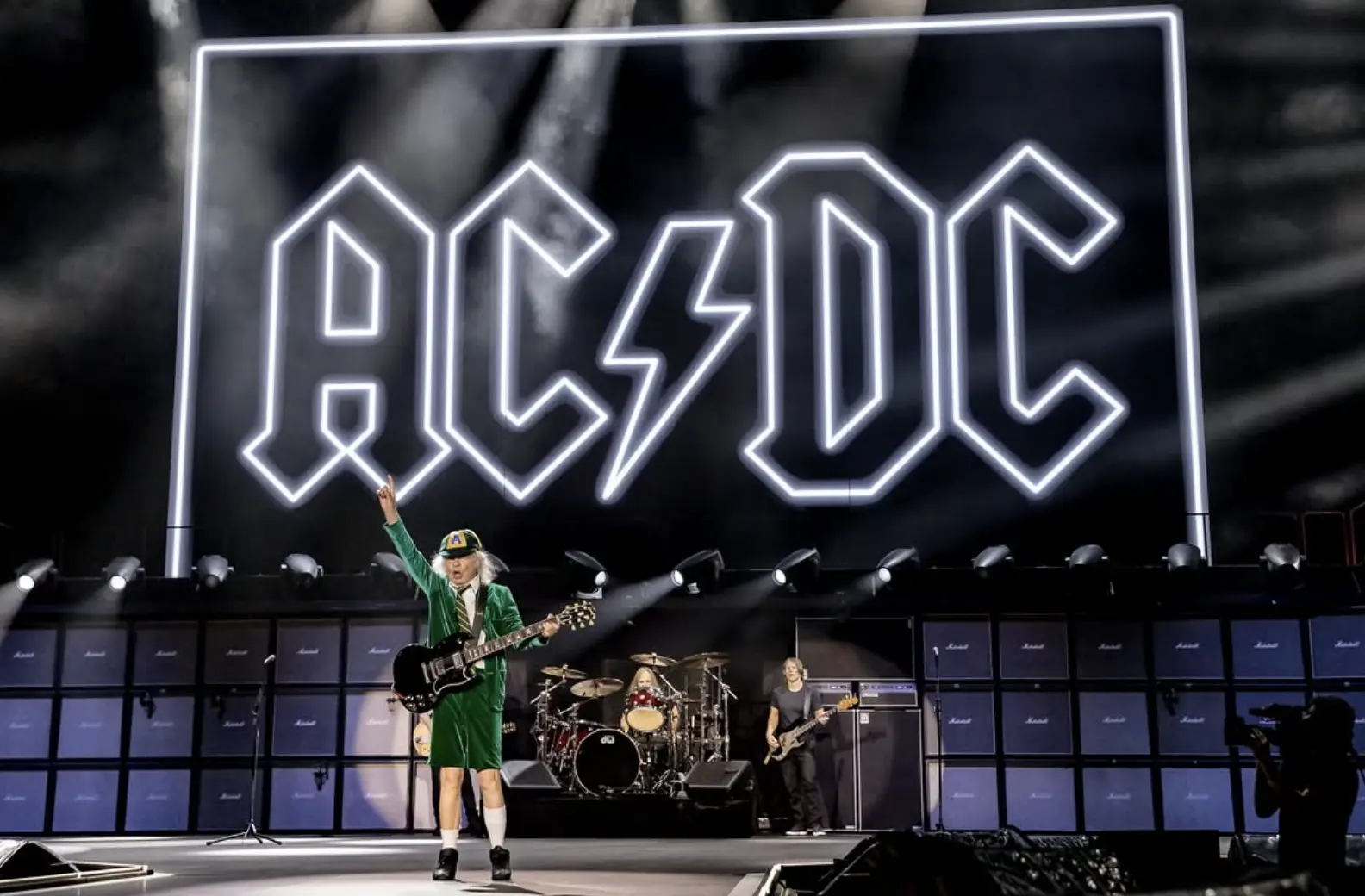 AC/DC no Brasil: veja fotos do primeiro show 11 AC/DC no primeiro show no Morumbis - Instagram (AC/DC - @christiegoodwin)