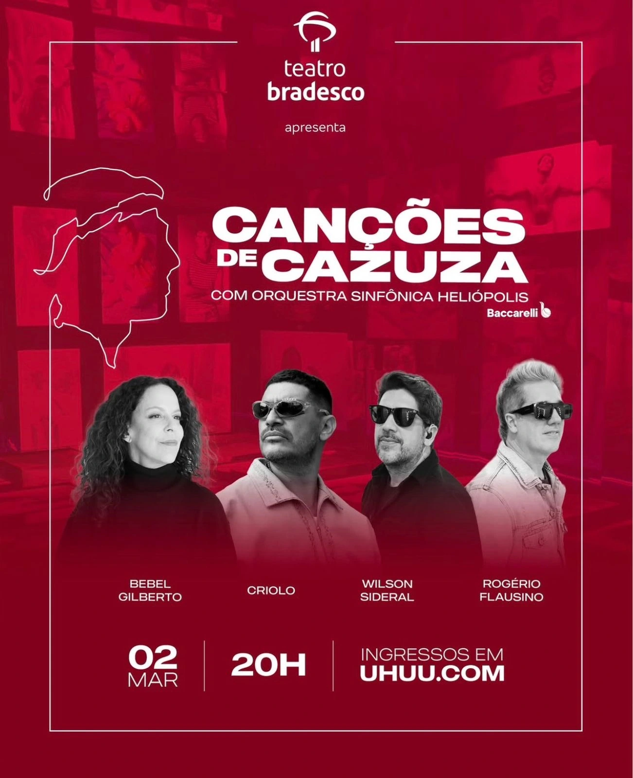 Cazuza ganha tributo sinfônico com grandes nomes em SP 2 Canções de Cazuza