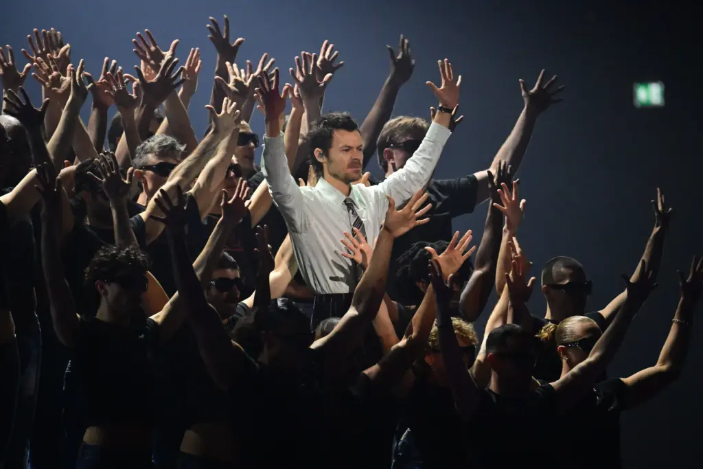 Harry Styles no Brit Awards 2026 (Grosby)