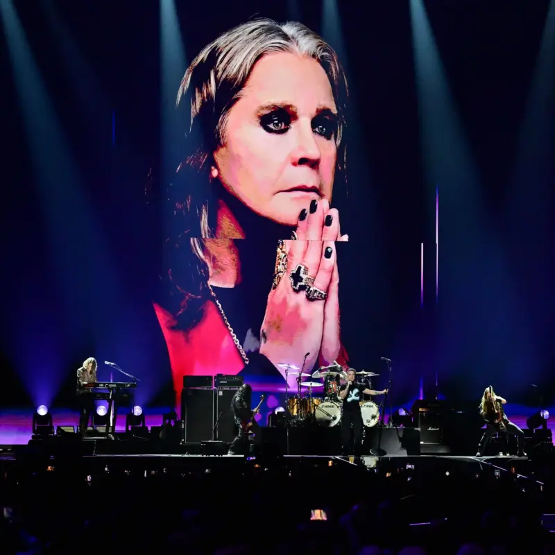 Veja vídeo com tributo histórico para Ozzy Osbourne no BRIT Awards 2026