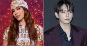 Anitta e Jung Kook, do BTS