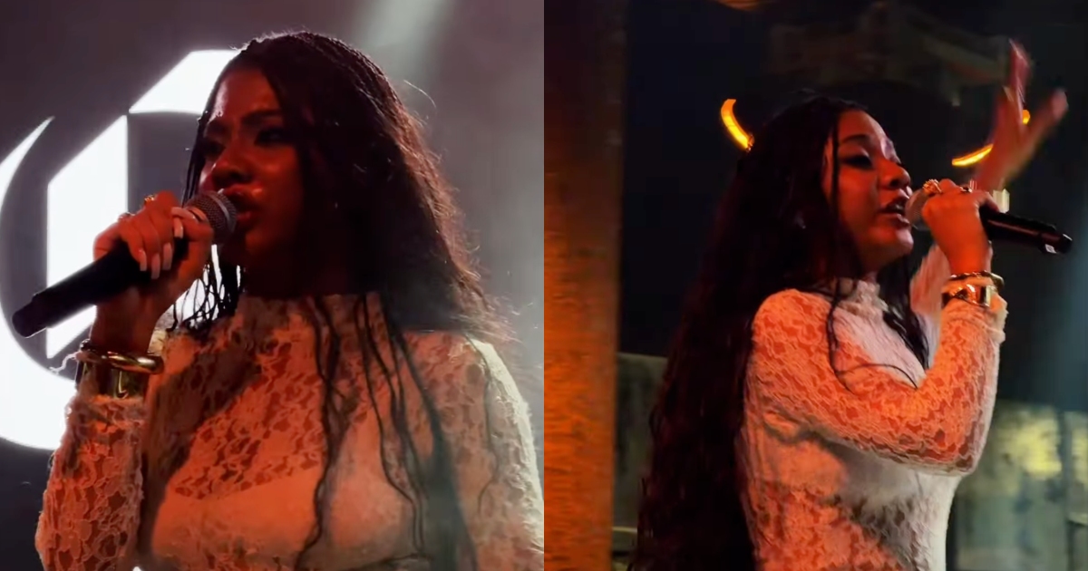 AJULLIACOSTA domina público em edição histórica do Une Verso Sound 1 AJULLIACOSTA 1