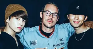 Diplo e BTS (reprodução X)