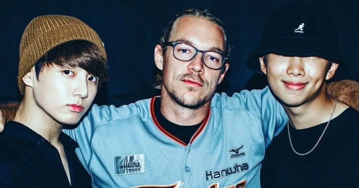 Diplo e BTS (reprodução X)