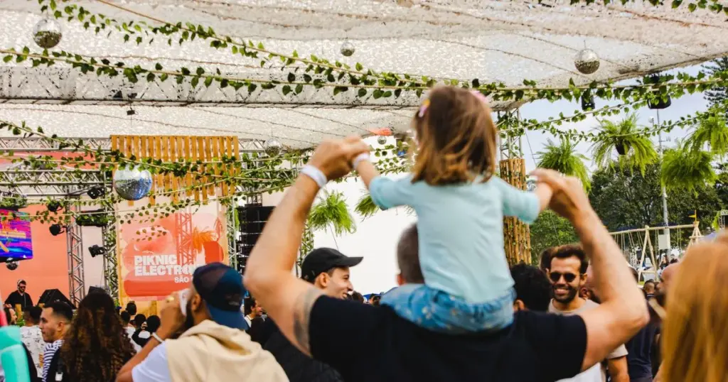 Festa de música eletrônica libera entrada para crianças; conheça 1 Piknic São Paulo: música eletrônica para crianças (créditos Fernando Sigma)