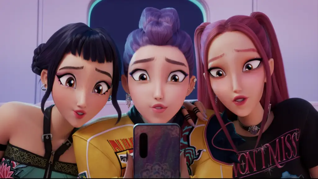 ‘Guerreiras do K-pop’: conheça o novo conteúdo extra da Netflix 1 'Guerreiras do K-pop' (Reprodução Netflix)