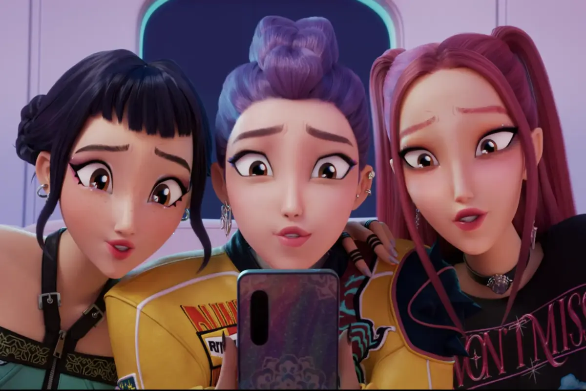 'Guerreiras do K-pop' (Reprodução Netflix)