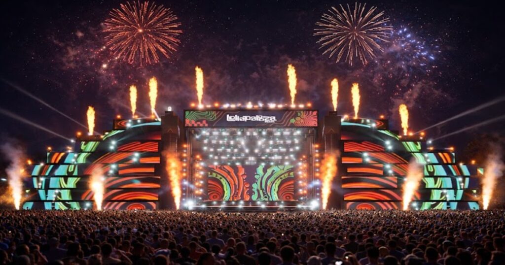 Lollapalooza Brasil 2026 - Palco Perry’s (Divulgação)