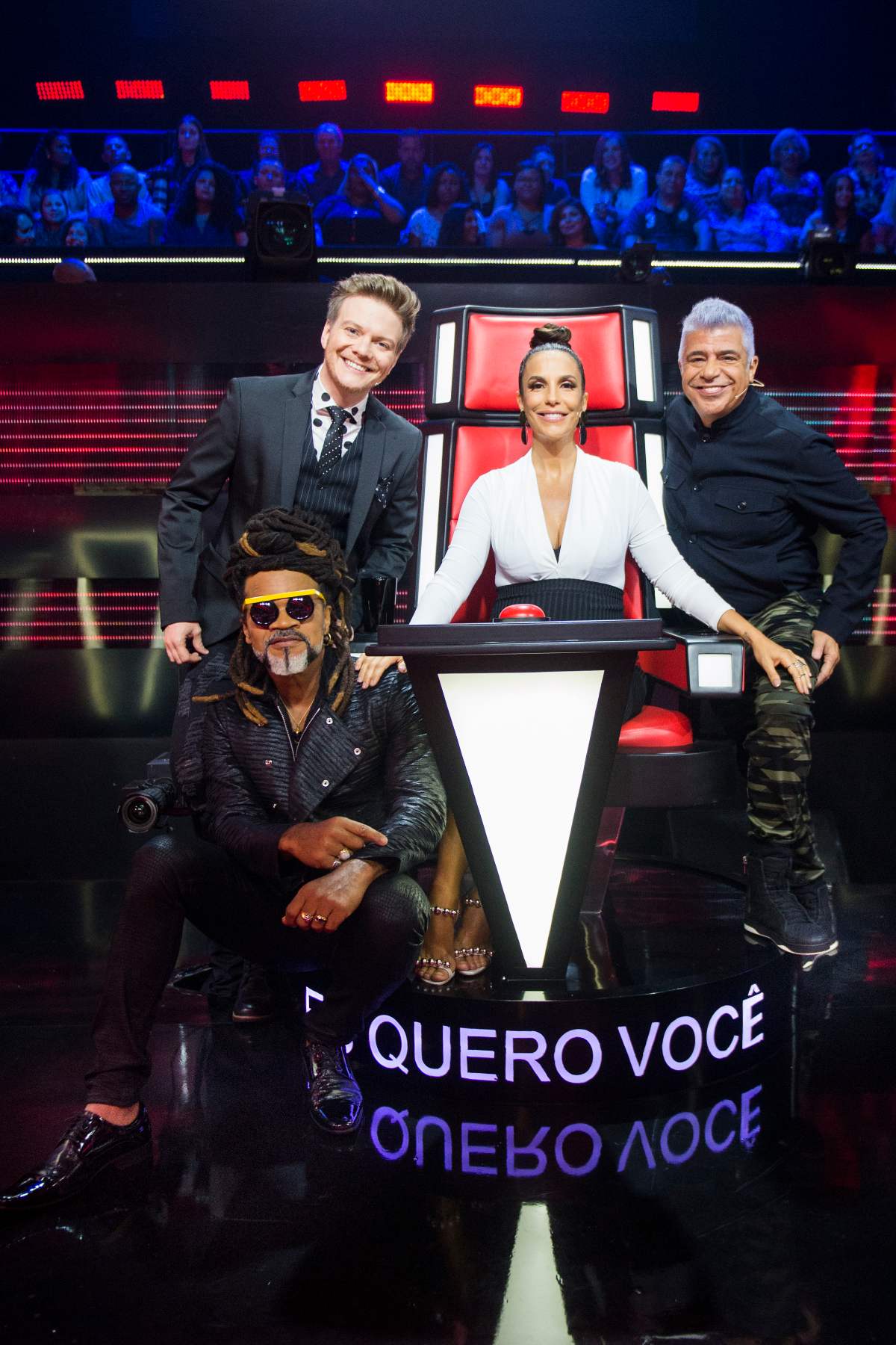 Ivete Sangalo foi técnica do ‘The Voice Brasil’, na Globo, por três temporadasconsecutivas, entre 2017 e 2019 (João Miguel Júnior/TV Globo) 
