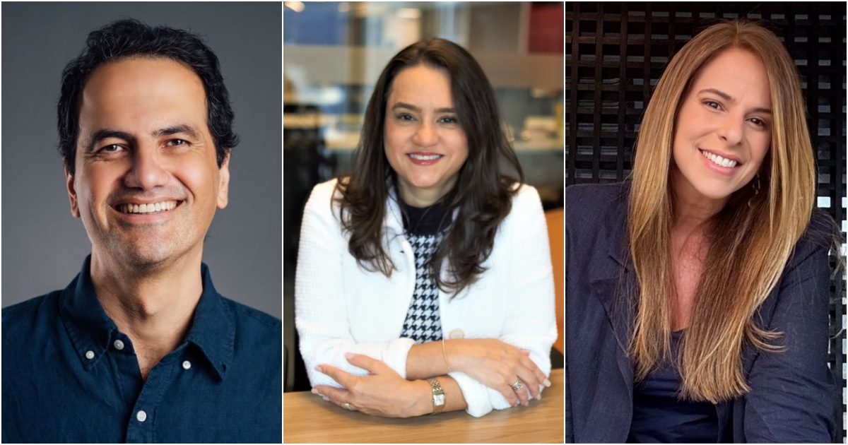 Fernando Cabral, Cristiane Simões e Tatiana Cantinho