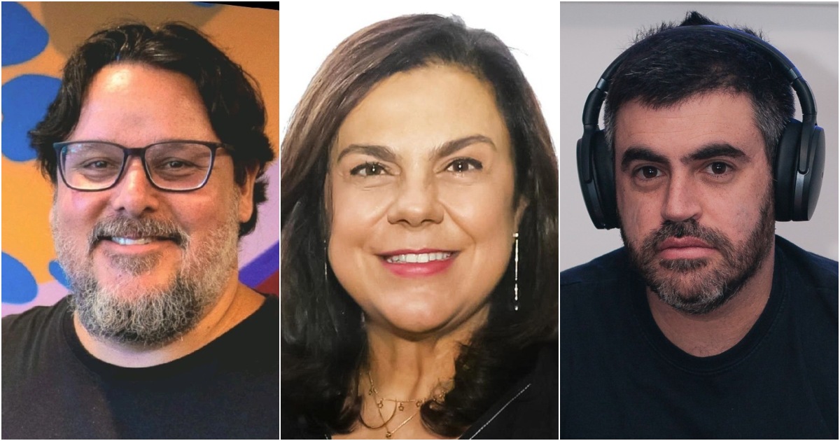 João Alquéres, Sandra Jimenez e Roni Maltz Bin